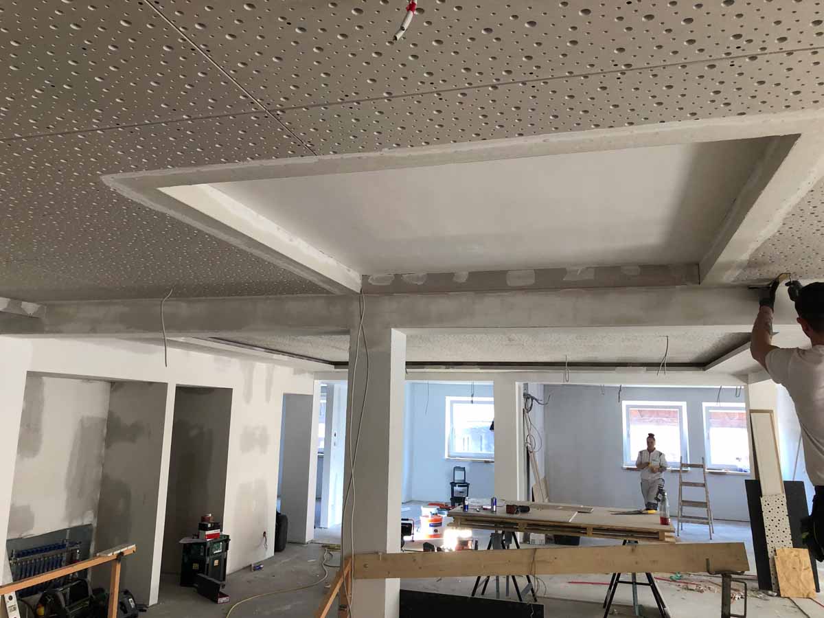 Formteile für Deckensysteme
